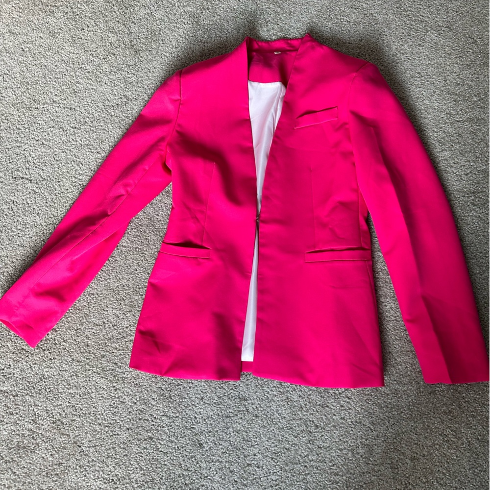 Hot pink blazer